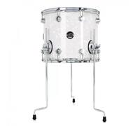 DW Performance Series™ 14" x 14" Floor Tom Finish Ply White Marine