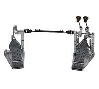 DW Series Colorboard Machined Direct Drive w/Bag, Gun Metal Edition Double Bass Drum Pedal (DWCPMDD2GR)
