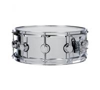 DW Steel 14 x 6.5" Snare Drum with reinforcement ring
