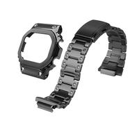 DW5600 Case Band Mod Kit, Stainless Steel Case Bezel Bracelet Compatible with Casio G-Shock DW5600, GW-B5600, GB5600, GWX5600, DW5025/ DW5700/ DW5735/ DW5750, 260 mm