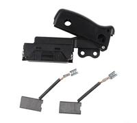 DW708 Miter Saw Type 3 and 4 Repair Kit Featuring Switch 153609-00 and Brush 381028-02 for On Off Function