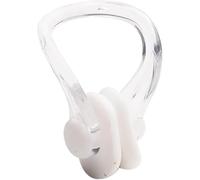 Dwang 1Piece White Waterproof Swimming Nose Clip Soft Silica Gel Nose Plugs Nose Protector for Kids and Adults Supplies Swimming Nose Clips