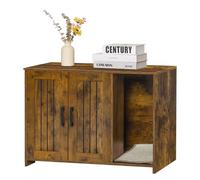 Dwanton Litter Box Enclosure, Wooden Cat Washroom Indoor, 27.6", 107VV