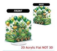 Dwarf DIY 2D Flat Acrylic Art Tabletop Ornaments Kit Home Decor