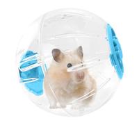 Dwarf Hamster Ball | Hamster Running Ball Toy | Small Animal Cage Accessories with Ventilation Holes for Interactive Play Pet Fitness