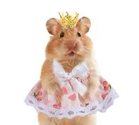 Dwarf Hamster Outfits,Breathable Gerbil Costume | Gerbil Cosplay Clothes - for Animal Lovers Shelters Shops Photography Birthday Party Halloween Christmas Home Travel Shopping Social Gathering