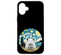 Dwarf Hamster Pet Cute - Van Gogh Starry Night Style Case for iPhone 16 Plus