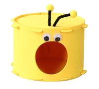 Dwarf Hamster Shelter, Castro Nest Bet For Digging Holes, Hidden House House, Bee Design Feeling A Bed For Animals |