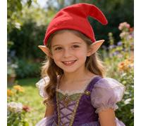 Dwarf Hats Gnome Hats,Dwarf Costume Hat,Halloween Elf Hat Fairy Tale Costumes Accessories,Red Dwarfs Gnome Hat for Party Costume Supplies,Gnomes Costume