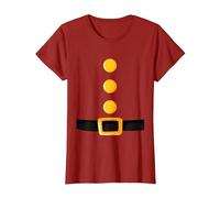 Dwarf Red Costume Color Matching Funny Halloween T-Shirt, Women, Cranberry Red, X-Large