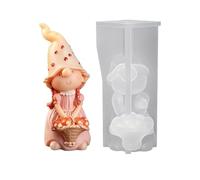 Dwarf Resin Mold Non-Stick Handmade 3D Faceless Doll