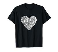Dwarven Axes Heart Shape Love Fictional Vikings T-Shirt