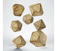 Q-Workshop Dwarven Dice Set Gold Dice Set