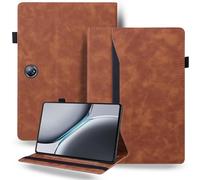 DWaybox for OnePlus Pad 2 Case 12.1 inch 2024 Released, Retro Folio Shell for OnePlus Pad Pro Cover with Card Holder & Multi-Angle Stand -Brown