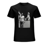 Dwayne Johnson The Rock Poster Men's Black T-Shirt Unisex Tee Shirt XL