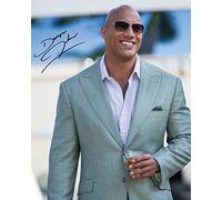 Dwayne The Rock Johnson Autograph Signed A4 Photo Print