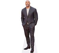 Dwayne 'The Rock' Johnson (Checked Suit) Mini Size Cutout
