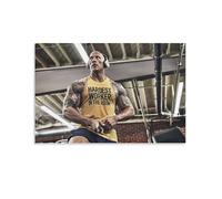Dwayne The Rock Johnson Wrestler Actor Wrestling(39) Posters Wall Art Painting Canvas Prints Decor Poster Artworks 08x12inch(20x30cm)