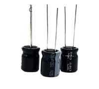 DWBPGVUN 110pcs/lot T31 50v 150UF Aluminum electrolytic Capacitor Size 10 * 13 150UF 50v 20%