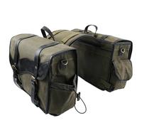DWBXRRQS Motorbike Saddle Bags Compatible with Street Bob 2021 2022 2023 2024 2pcs Motorcycle Saddlebag Side Bags Waterproof Luggage Storage Bag Panniers