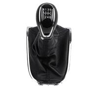 DWBXRRQS Speed Gear Knob Compatible with Buick for Excelle GT XT 2009 2010 2011 2012 2013 2014 6 for Speed Gear Shift Knob with Gaiter Boot Car Styling 55577540