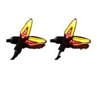 DWBXRRQS Turn Signals Light Compatible With XADV For CB400 For CB500X For CBR500R 12V Motorcycle Front Rear Turn Signal Lights Blinker Flasher Lamp Red Blue