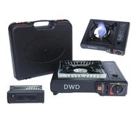 DWD® Premium Camping Gas Stove 2.5KW with Windshield & Carry Case