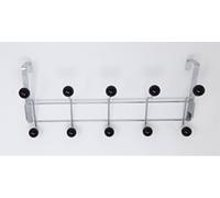 DWD (TM) 10 Hook Over Door Hanger, Black