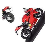 DWDUI 1:12 For 1199 Panigale Alloy Off-road Motorcycle Die-casting Model Toy Car Collection Gift
