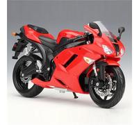 DWDUI 1:12 For For Ninja Zx6r Zx-6r Zx 6r Road Motorcycle Imitation Alloy Model Toy Collection Gifts