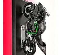 DWDUI 1/12 Scale 17cm Die Casting Racing Alloy Model Motorcycle Collection Desktop Ornaments Gift For Boy For H2R H2