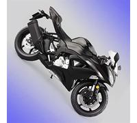 DWDUI 1/12 Scale For For Ninja ZX6R white&green Motorcycle Toy Sports Bike Diecasts Vehicles Motorcycle Toy Model Collect