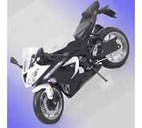 DWDUI 1/12 Scale For For Ninja ZX6R white&green Motorcycle Toy Sports Bike Diecasts Vehicles Motorcycle Toy Model Collect