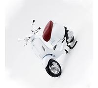 DWDUI 1:12 Scale For Primavera 150 Pedal Motorcycle Diecast Metal Bike Miniature Race Toy For Gift Collection