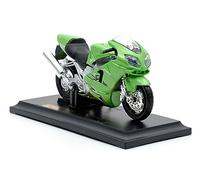 DWDUI 1/18 Alloy Diecast Motorbike Model Workable Shork-Absorber Toy For Children Gifts Toy Collection For For Ninja ZX-12R