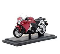 DWDUI 1/18 Alloy Diecast Motorcycle Model Workable Shork-Absorber Toy For Children Gifts Toy Collection For VFR1200F