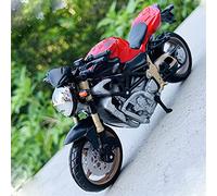 DWDUI 1/18 Die Casting Road Racer Alloy Motorcycle Model Toy Car Gift Collection For MV Agusta Brutale Oro