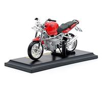 DWDUI 1/18 Diecast Motorcycle Model Workable Shork-Absorber Toy For Children Gifts Toy Collection For R1100R