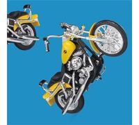 DWDUI 1:18 For 2001 FXDWG Dyna Wide Glide Alloy Diecast Motorcycle Model Workable Toy Gifts Toy Collection