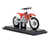 DWDUI 1:18 For CRF 450R Alloy Diecast Motorcycle Model Workable Shork-Absorber Toy For Children Gifts Toy Collection