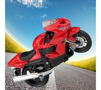 DWDUI 1:18 For For Ninja ZX-14R Red Die-casting Motorcycle Model Alloy Collection Hobby Toy Gift Off-road Motorcycle
