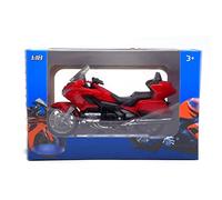 DWDUI 1/18 For Gold Wing 2020 Diecast Motorcycle Model Workable Shork-Absorber Toy For Children Gifts Toy Collection