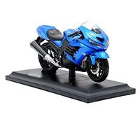 DWDUI 1:18 For ZX14R Diecast Motorcycle Model Workable Shork-Absorber Toy For Children Gifts Toy Collection