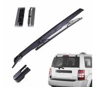 DWDUI 12" Rear Wiper Blade & Arm Set Kit For J&EEP For Liberty KK 2008 2009 2010 2011 2012 Windshield Windscreen Window Car Rain Brush
