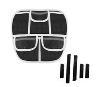 DWDUI Black Nylon Multi Functional Pocket Bags for Spyder F3 Motorcycle Universal Front Trunk Tool Storage Bag