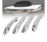 DWDUI Car Door Handle Cover Trim Protector Sticker Styling Accessories For A&udi A4 Seden B9 9L 2016 2017 2018 2019 2020 2021 2022