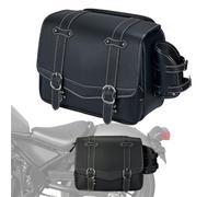 DWDUI Motorcycle Saddlebag Tool Bags PU Leather 20L Side Saddle for Rebel 500 250 300 Waterproof Luggage Panniers