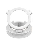 DWDvhkTVb 8 Inch Round Boat Hatch White Plastic Porthole Port Light Window Compatible With Marine Decks