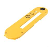 DWE7402DI Throat Plate for DWE7490 and DWE7491RS Type 2 Table Saws, Heavy Duty Dado Insert, 10-Inch Replacement Saw Insert for Woodworking and DIY Projects