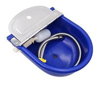 Dweaumniy Automatic Waterer Cattle Water Bowls with Float Valve, Water Trough Cattle Drinking Waterer for Cattle Sheep Horse Pig Dog Farm Supplies,Purple